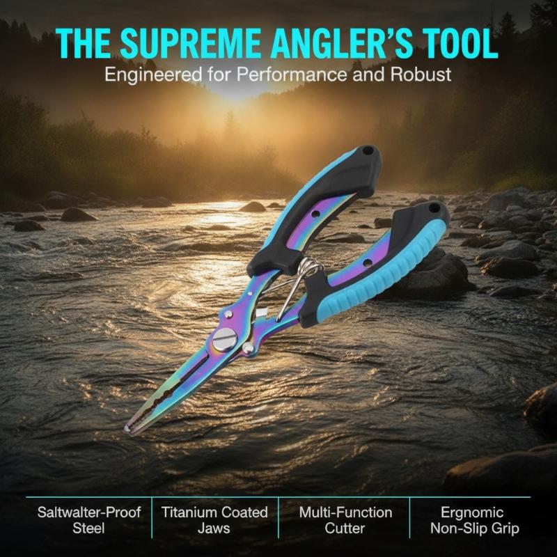 Fishing Equipment Cheap - 1Pcs Multifunctional Fishing Pliers Stainless Steel