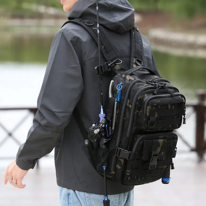 1000D Nylon Waterproof Fishing - огляд і ціна Fishing Equipment Bag
