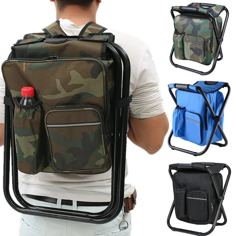 2 in 1 Folding Fishing Chair B - огляд і ціна Fishing Equipment Bag