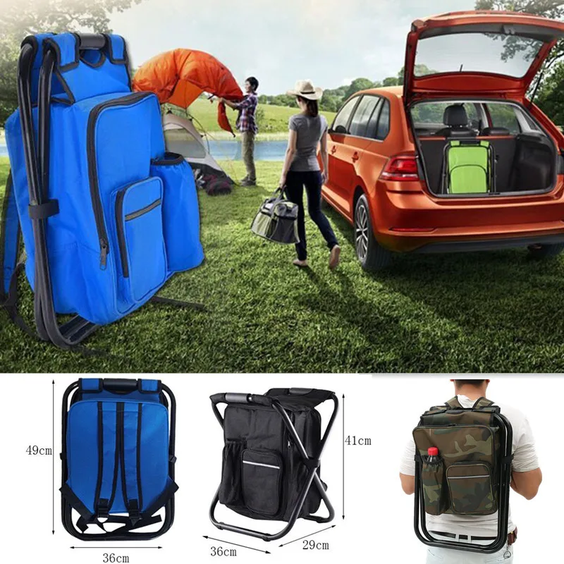 2 in 1 Folding Fishing Chair B - огляд і ціна Fishing Equipment Bag